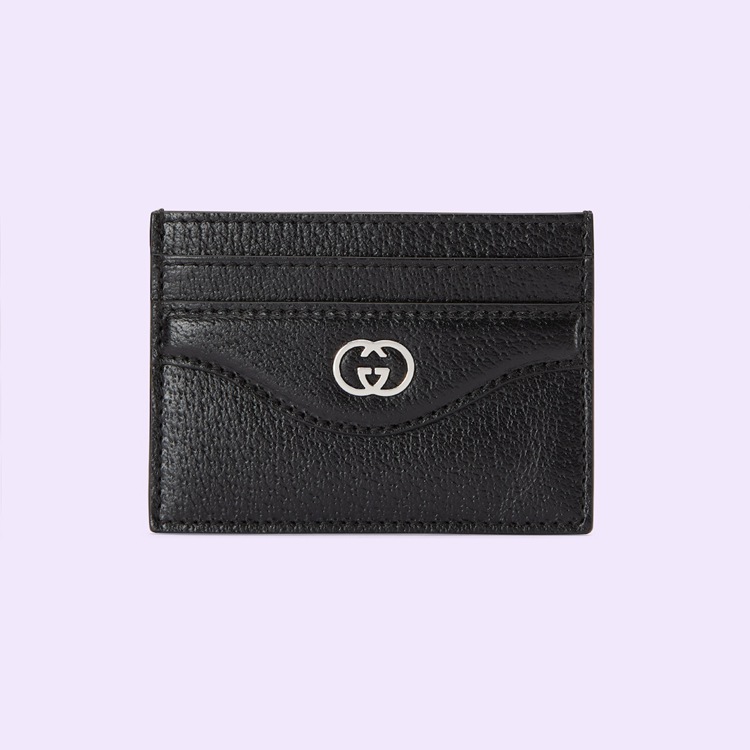 734999.DJ20N.1000.001.080.0000.Light Card case with Interlocking G